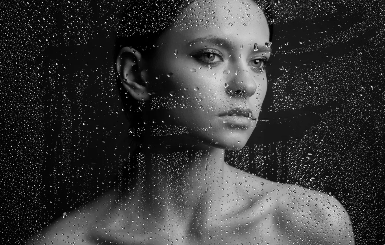 Фото обои glass, model, pretty, Алексей Пучковский