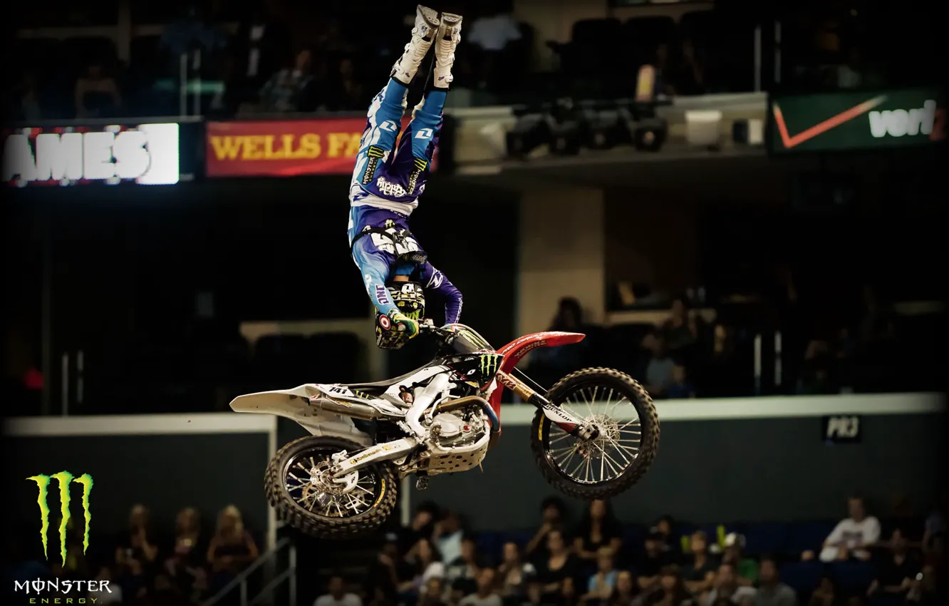Фото обои Moto, Freestyle, X Games