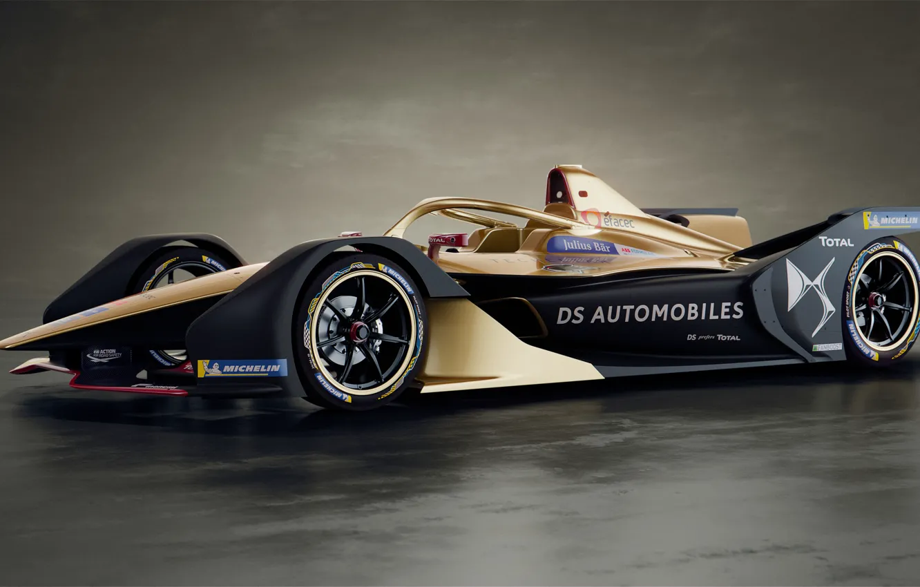 Фото обои 2018, Formula E, DS Automobiles, DS E-Tense FE 19