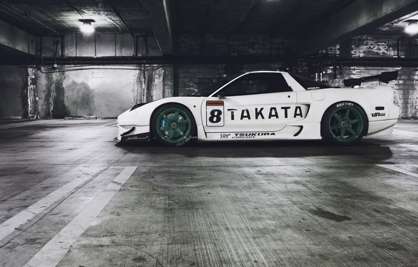 Фото обои car, тюнинг, хонда, tuning, автообои, honda nsx