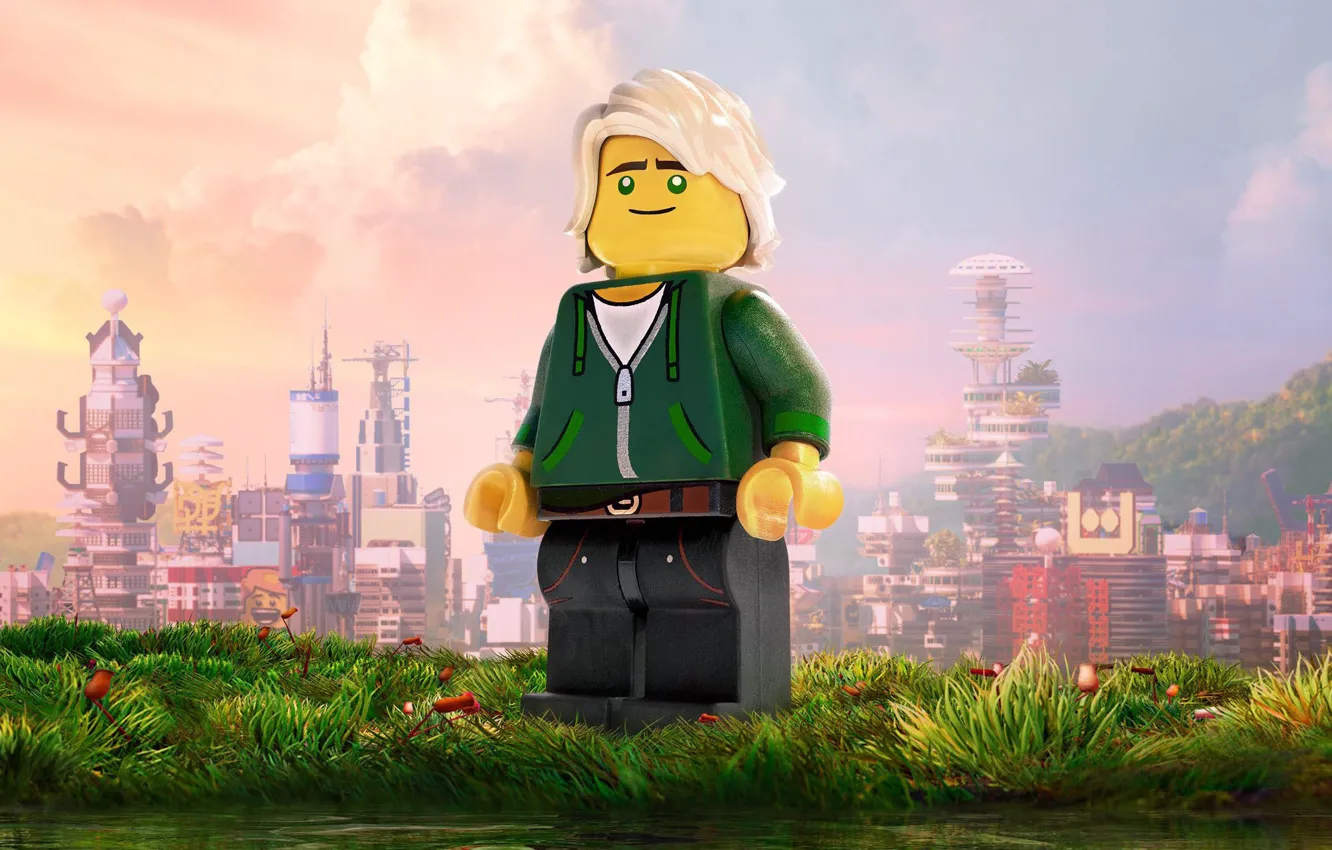 Фото обои Lego, animated film, animated movie, The Lego Ninjago, Lloyd Garmadon