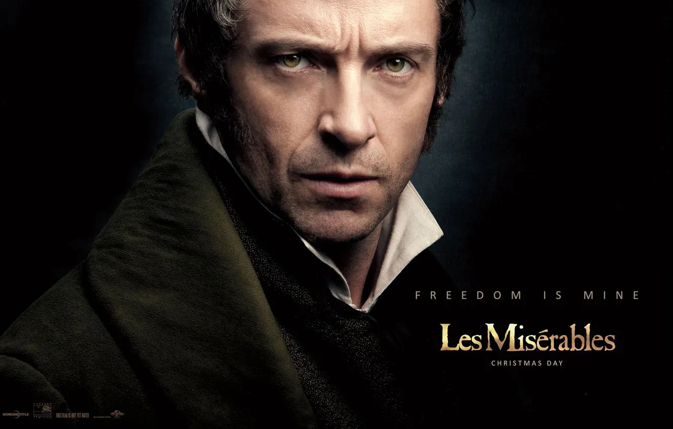 Фото обои Hugh Jackman, Wallpapers, Wallpaper, Movie, Films, Les Misérables, Les Miserables, Jean Valjean