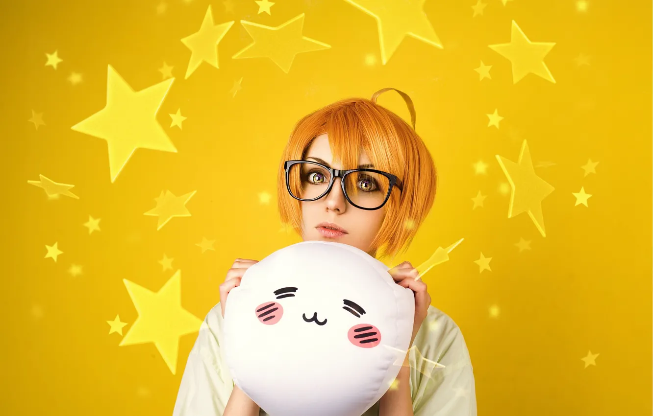 Фото обои косплей, Изуми, by geshapetrovich, izumi sena, Любовная сцена, love stage