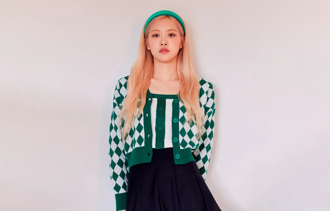 Фото обои rose, обои для рабочего стола, kpop, blackpink, 3840x2160, блэкпинк, розэ, корейская певица