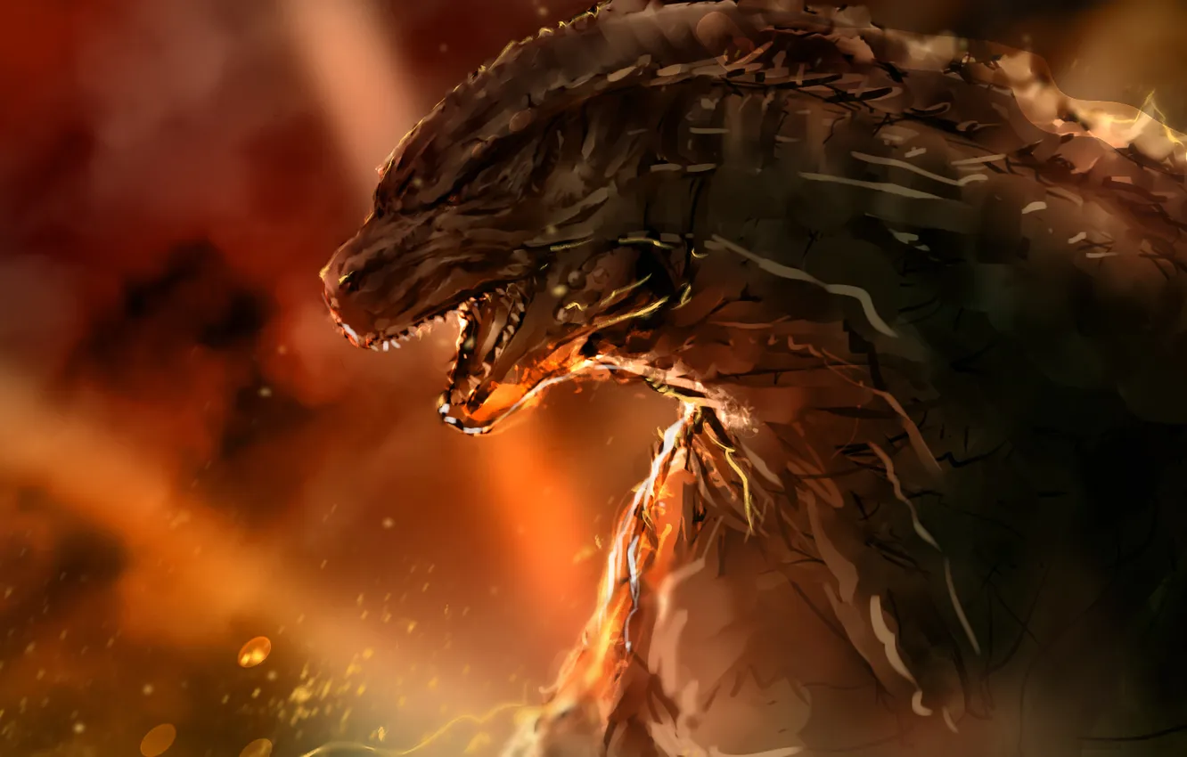 Фото обои monster, Godzilla, Warner Bros. Pictures