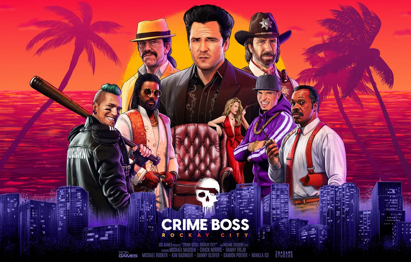 Фото обои Игра, Актеры, Game, 505 Games, Crime Boss: Rockay City, Ingame Studios