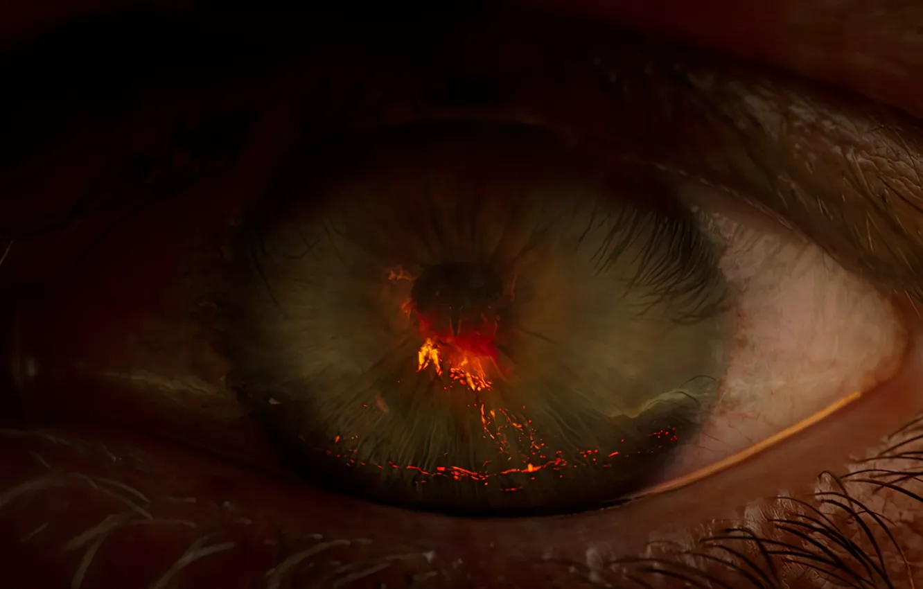 Фото обои fantasy, eye, sauron, mordor