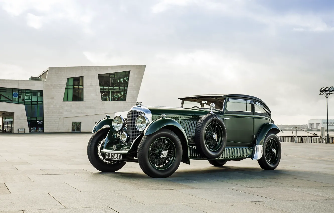 Фото обои купе, Bentley, Coupe, бентли, 1930, Speed 6