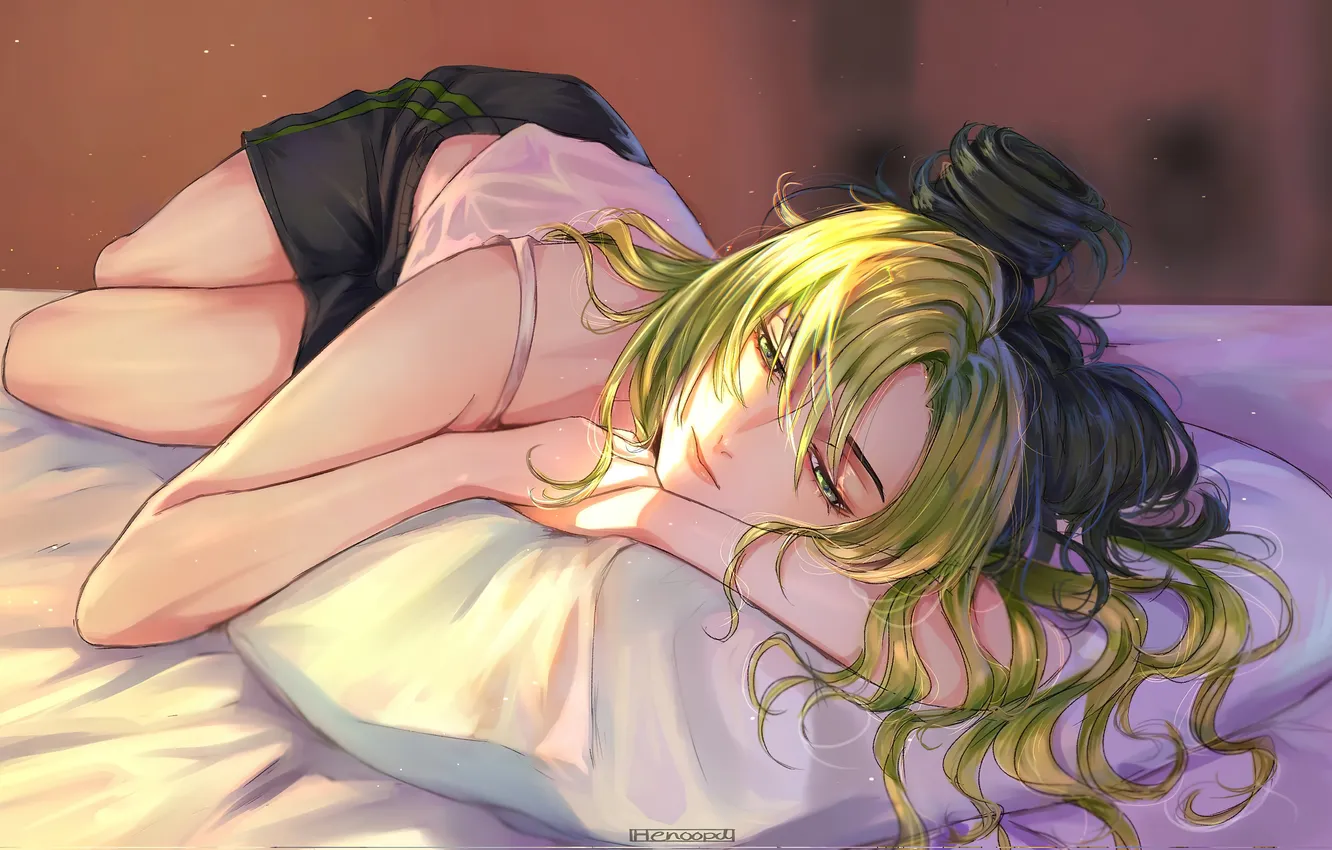 Фото обои character, anime, beautiful, sweet, fan art, JoJo, anime girl, anime art