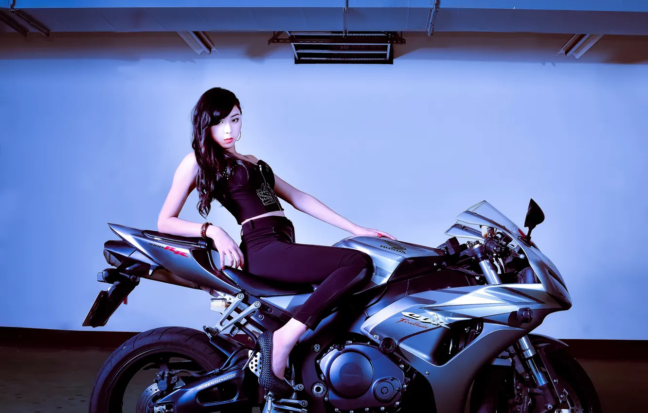 Фото обои Honda, bike, студия, Taiwan, Nancy Chen
