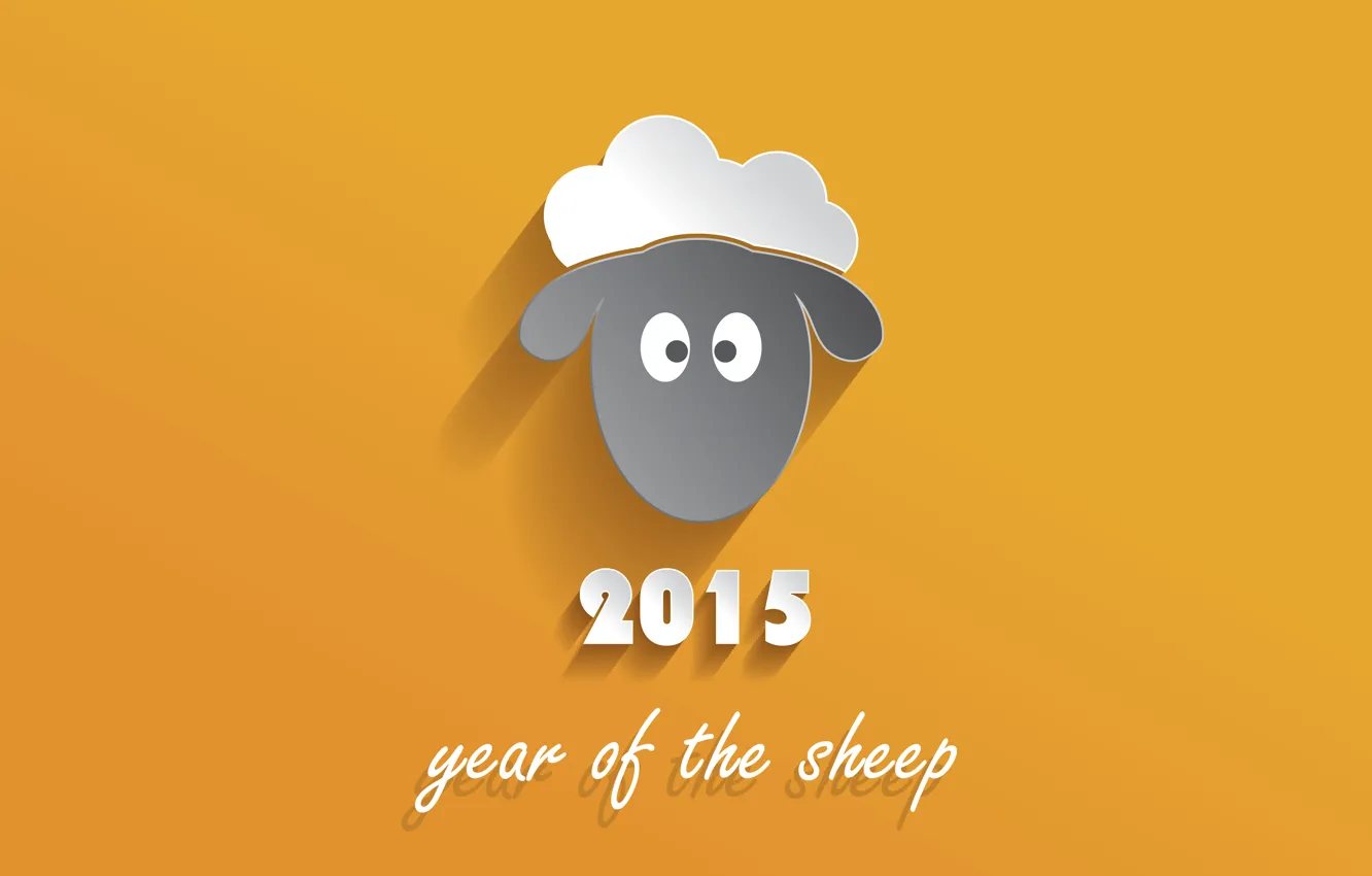 Фото обои барашек, 2015, year of the sheep