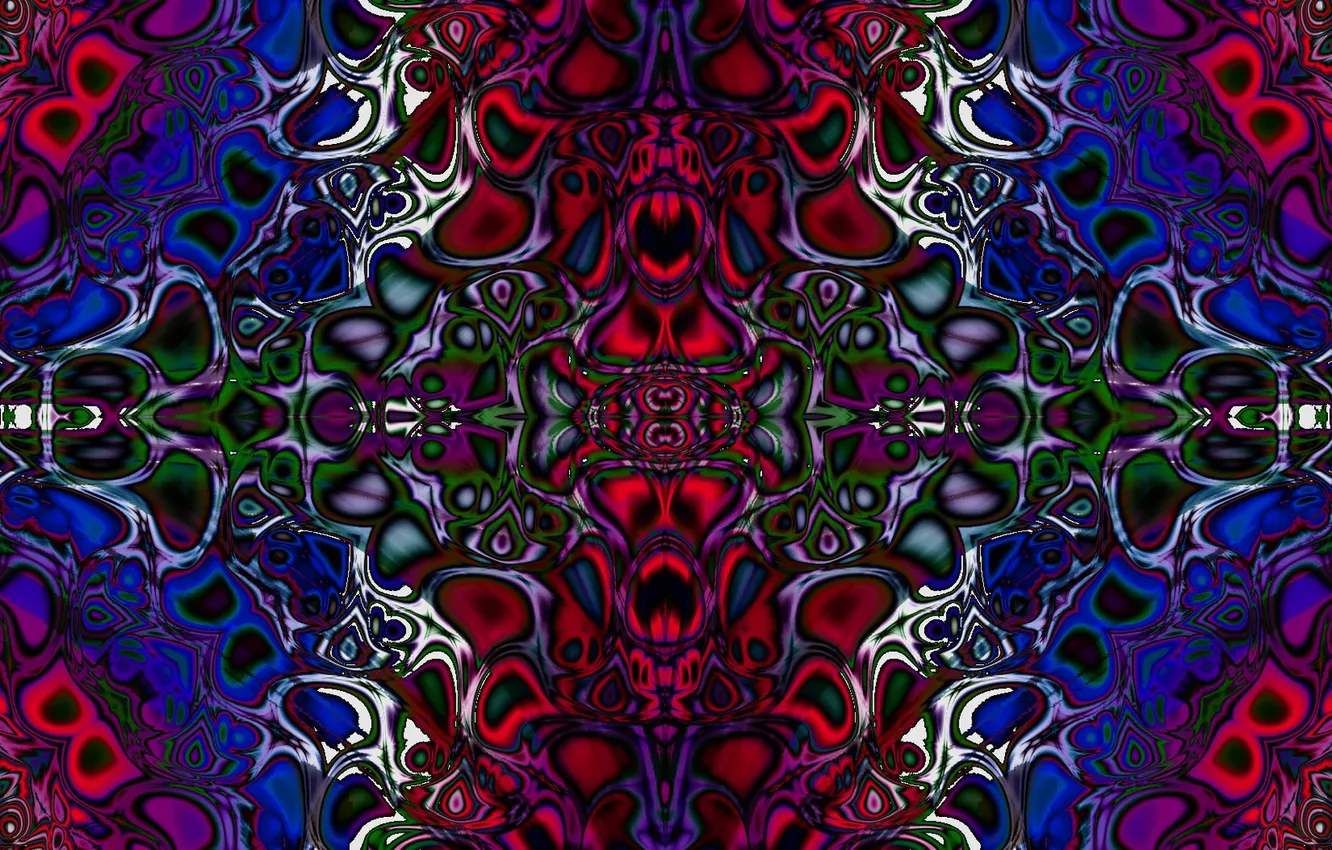 Фото обои абстракция, цвет, форма