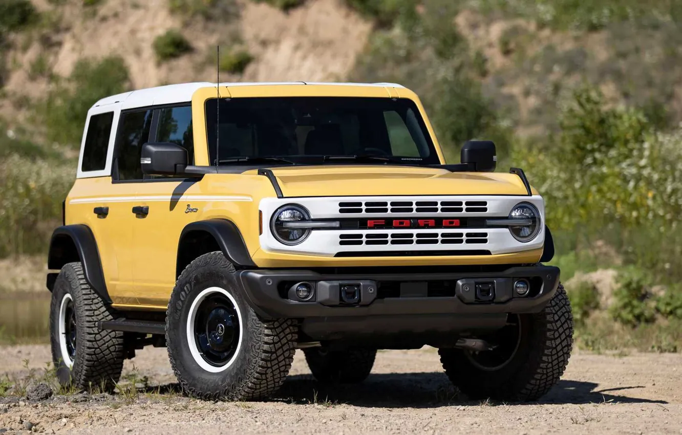 Фото обои Ford, экстерьер, Limited, Bronco, Heritage, 2022