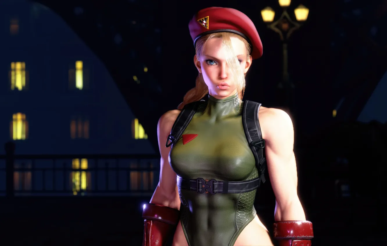 Фото обои classic, street fighter, cammy