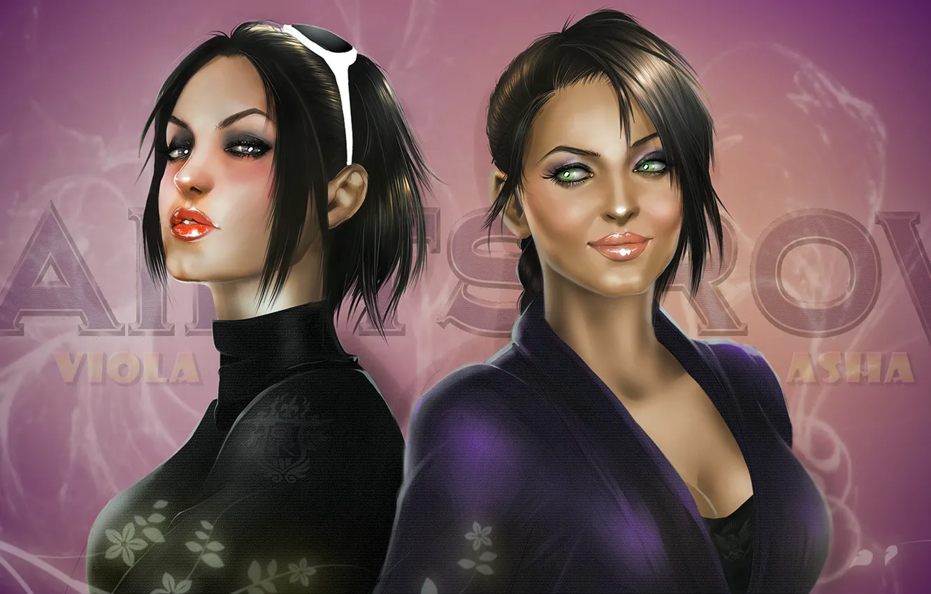 Фото обои Saints Row: The Third, Asha Odekar, Viola DeWynter