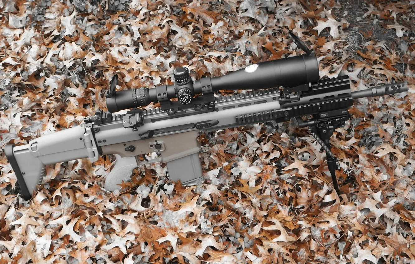 Фото обои оружие, автомат, оптика, FN SCAR 17S