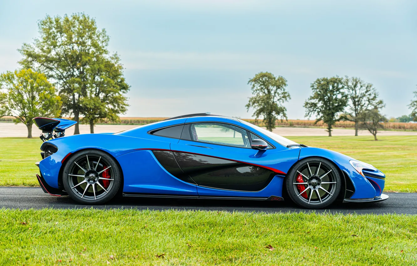 Фото обои McLaren, McLaren P1, side view, P1