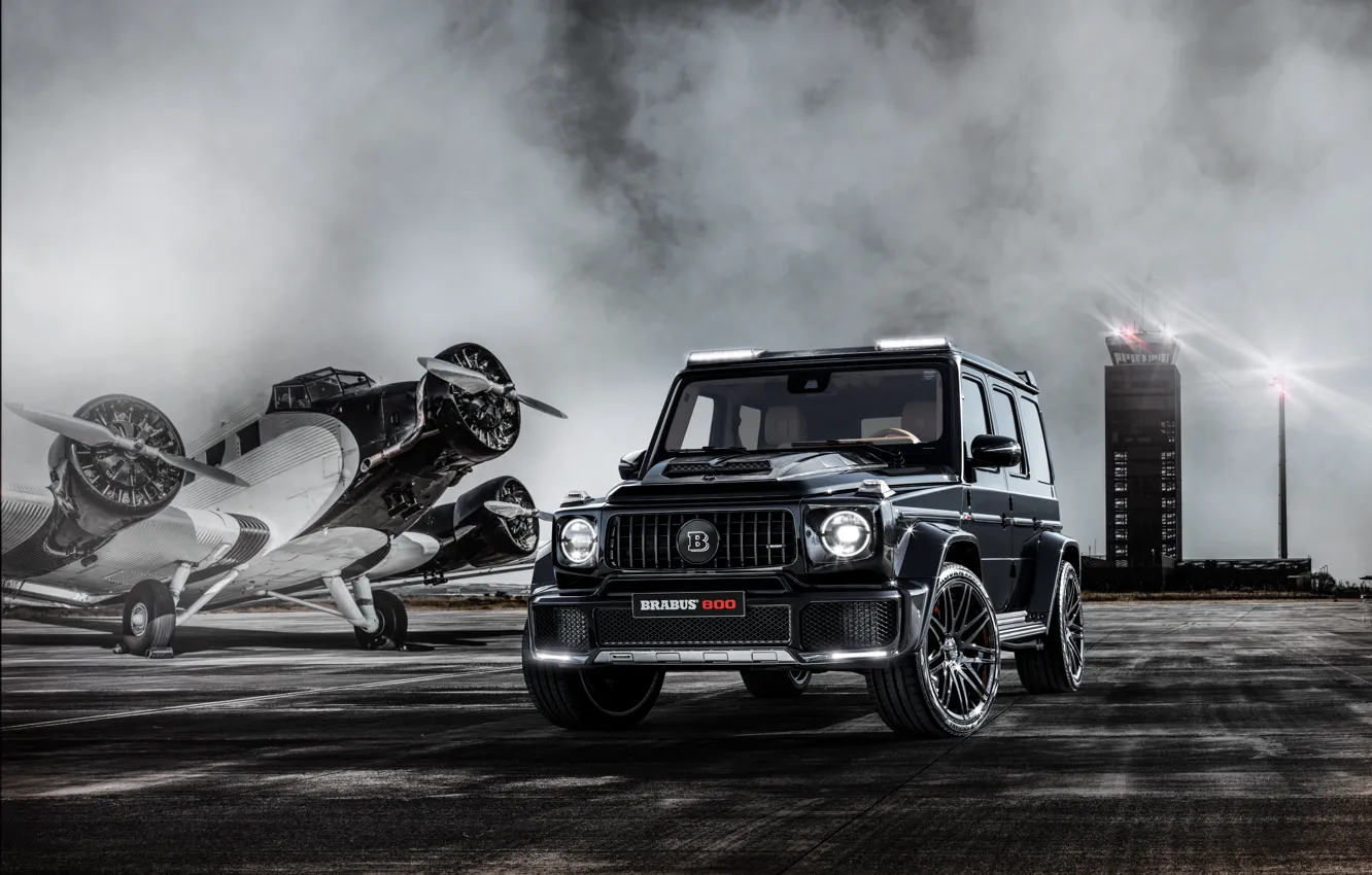 Фото обои Самолет, Mercedes, Brabus, AMG, G63, Widestar, Brabus 800