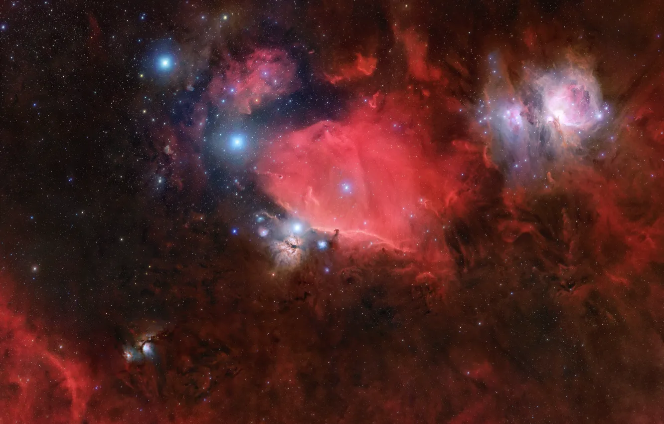 Фото обои звезды, созвездие, Орион, Orion