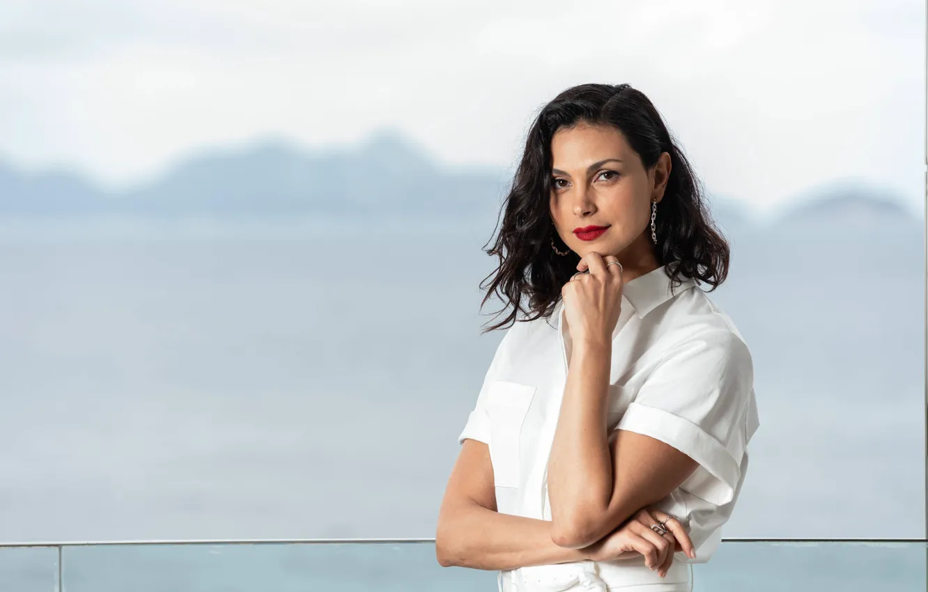 Фото обои взгляд, поза, Morena Baccarin, макияж, актриса, look, pose, actress