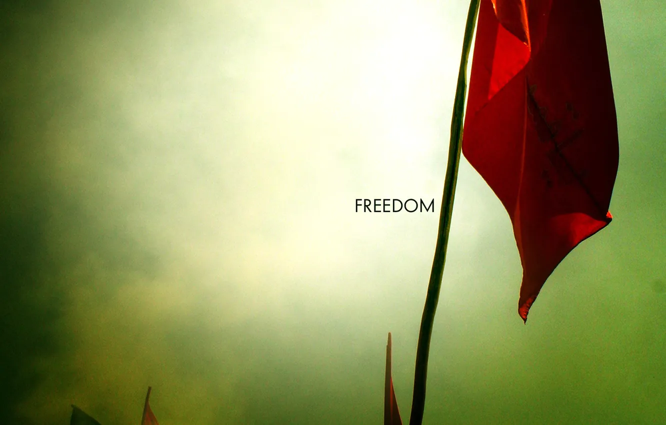 Фото обои свобода, фото, фон, настроение, обои, флаги, лозунг, Freedom