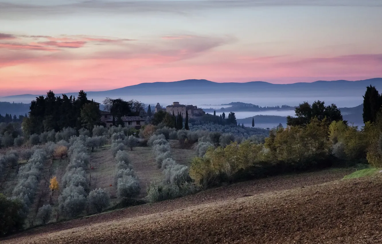 Фото обои landscape, Tuscan, Dreamland