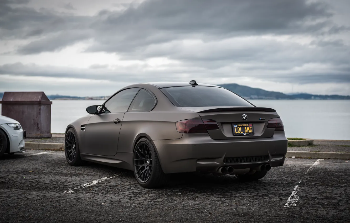 Фото обои Clouds, E92, Matte Black, M3