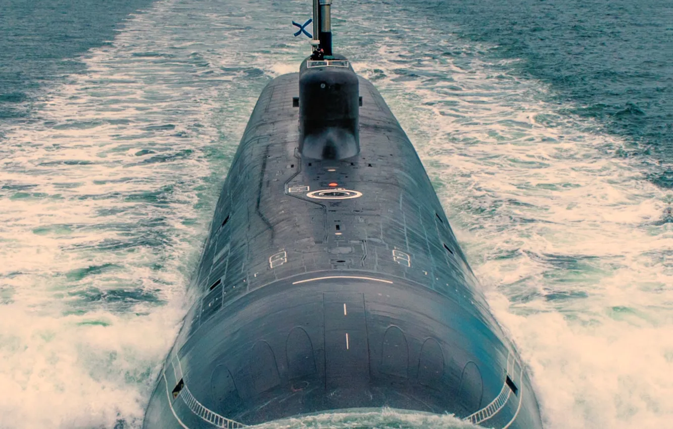 Фото обои лодка, подводная, атомный, Борей