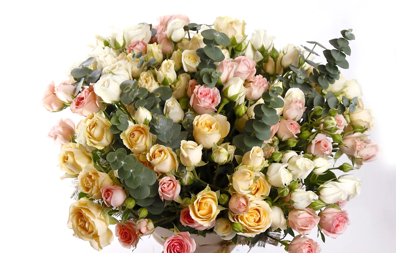 Фото обои розы, букет, бутоны, шикарный, Bouquets