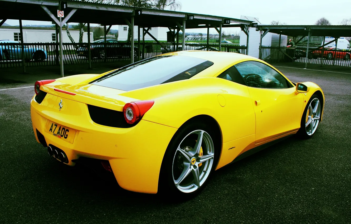 Фото обои машина, авто, Ferrari