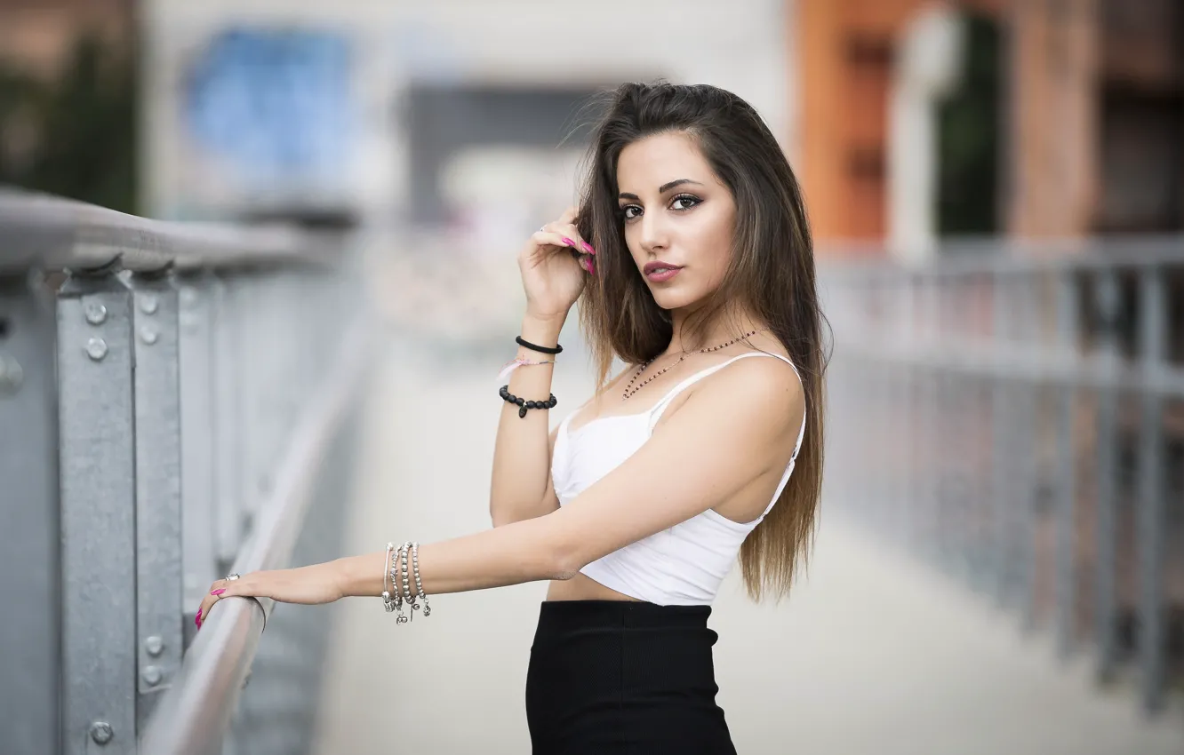 Фото обои лето, лицо, модель, красавица, Carlotta