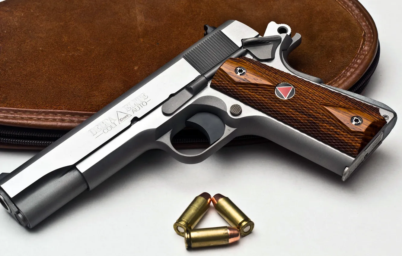 Фото обои США, самозарядный пистолет, M1911 pistol, Colt Delta Elite
