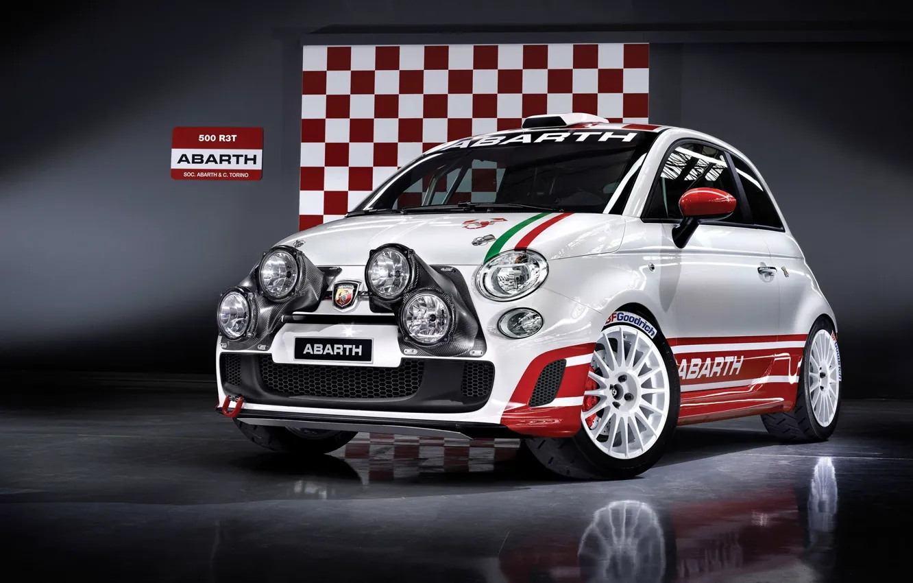 Фото обои Tuning, Abarth, Fiat 500