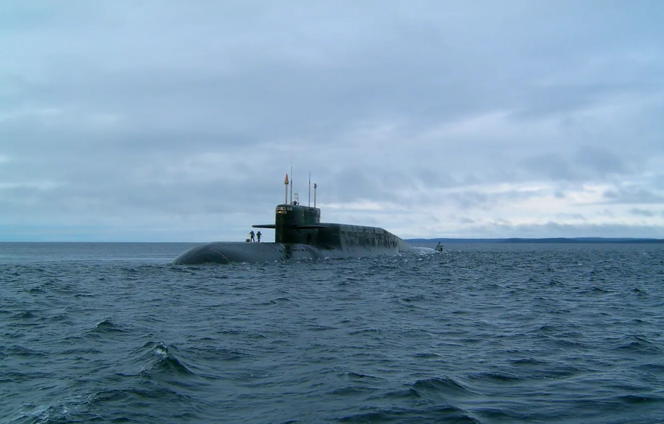 Фото обои подводный, крейсер, ракетный, назначения, стратегического, проект 667бдрм, к-114