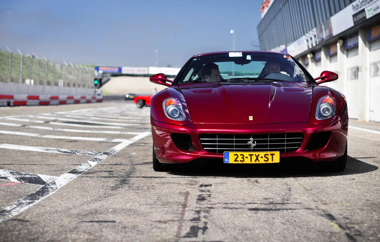 Фото обои Fiorano, cars, auto, wallpapers, боксы, Ferrari 599GTB