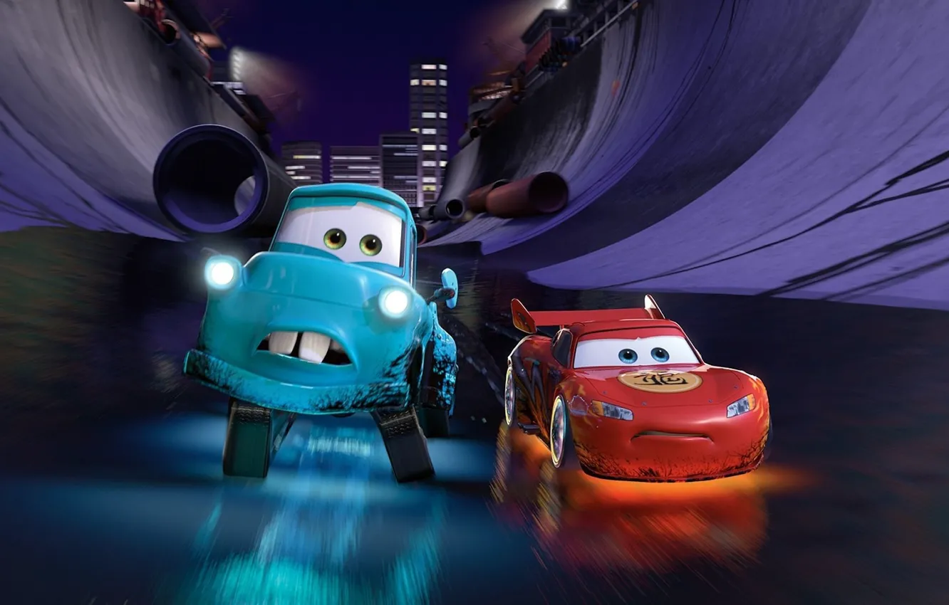 Фото обои car, Cars, speed, animated film, animated movie, Cars Toons Mater's Tall Tales