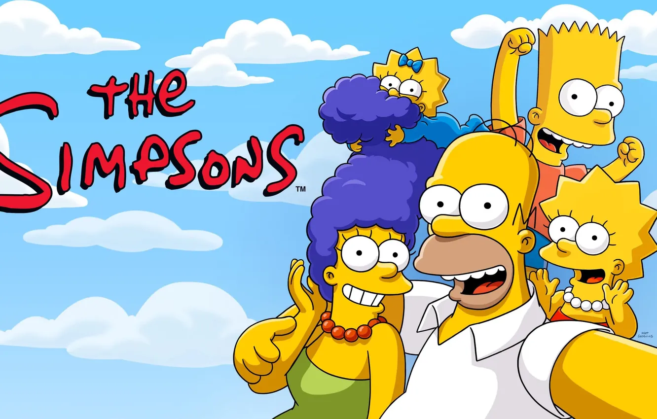 Фото обои мультфильм, Симпсоны, the Simpsons