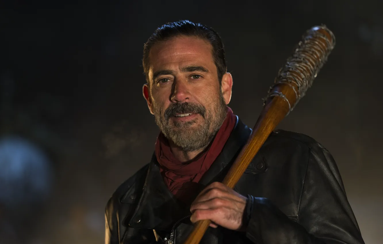 Фото обои Jeffrey Dean Morgan, The Walking Dead, Ходячие мертвецы, Season 6, Negan