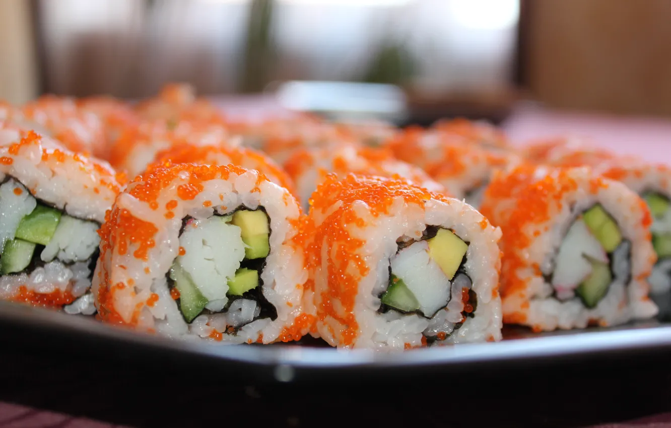 Фото обои япония, еда, sushi, суши
