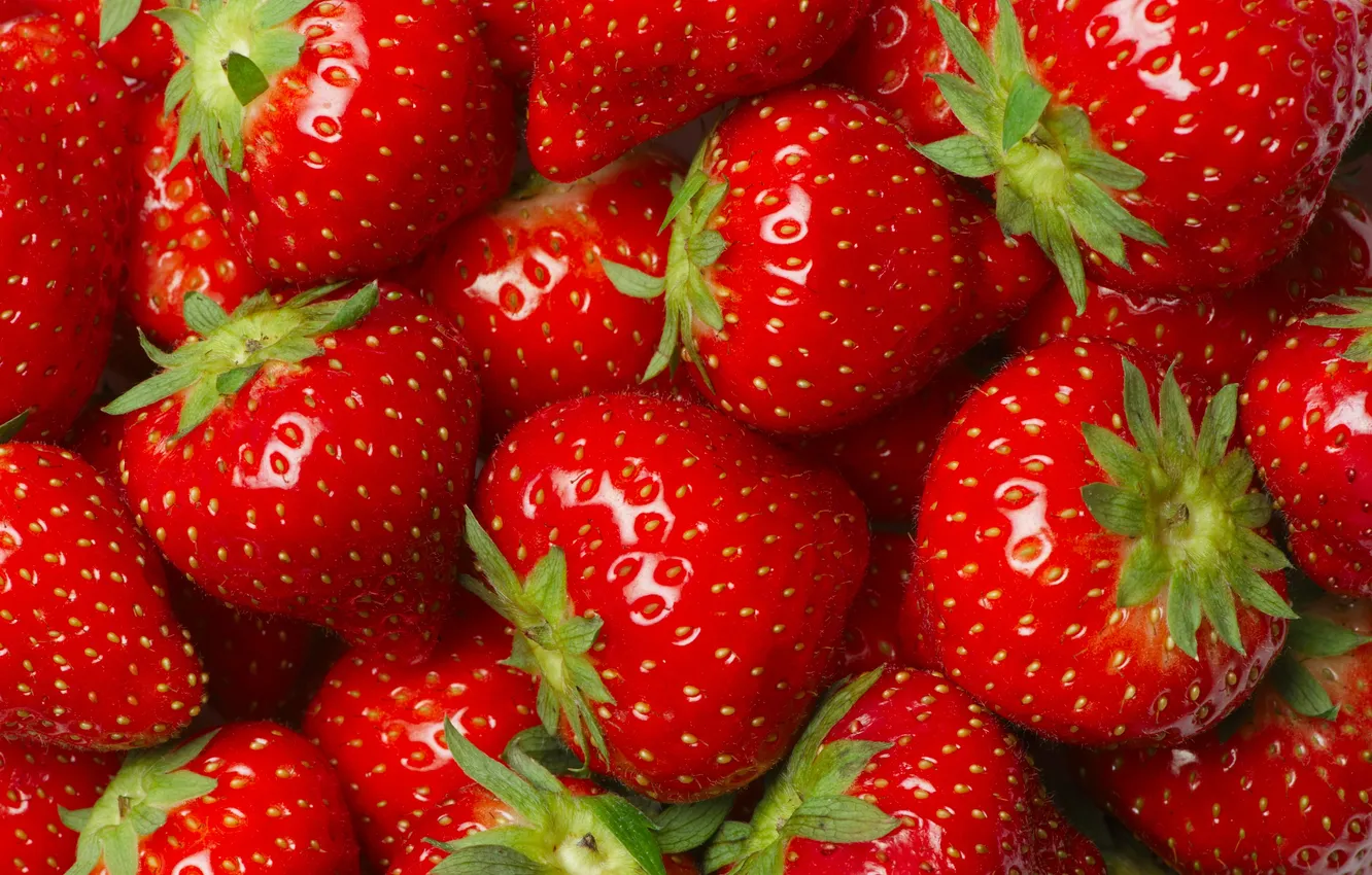 Фото обои ягоды, фон, клубника, strawberry, fresh berries