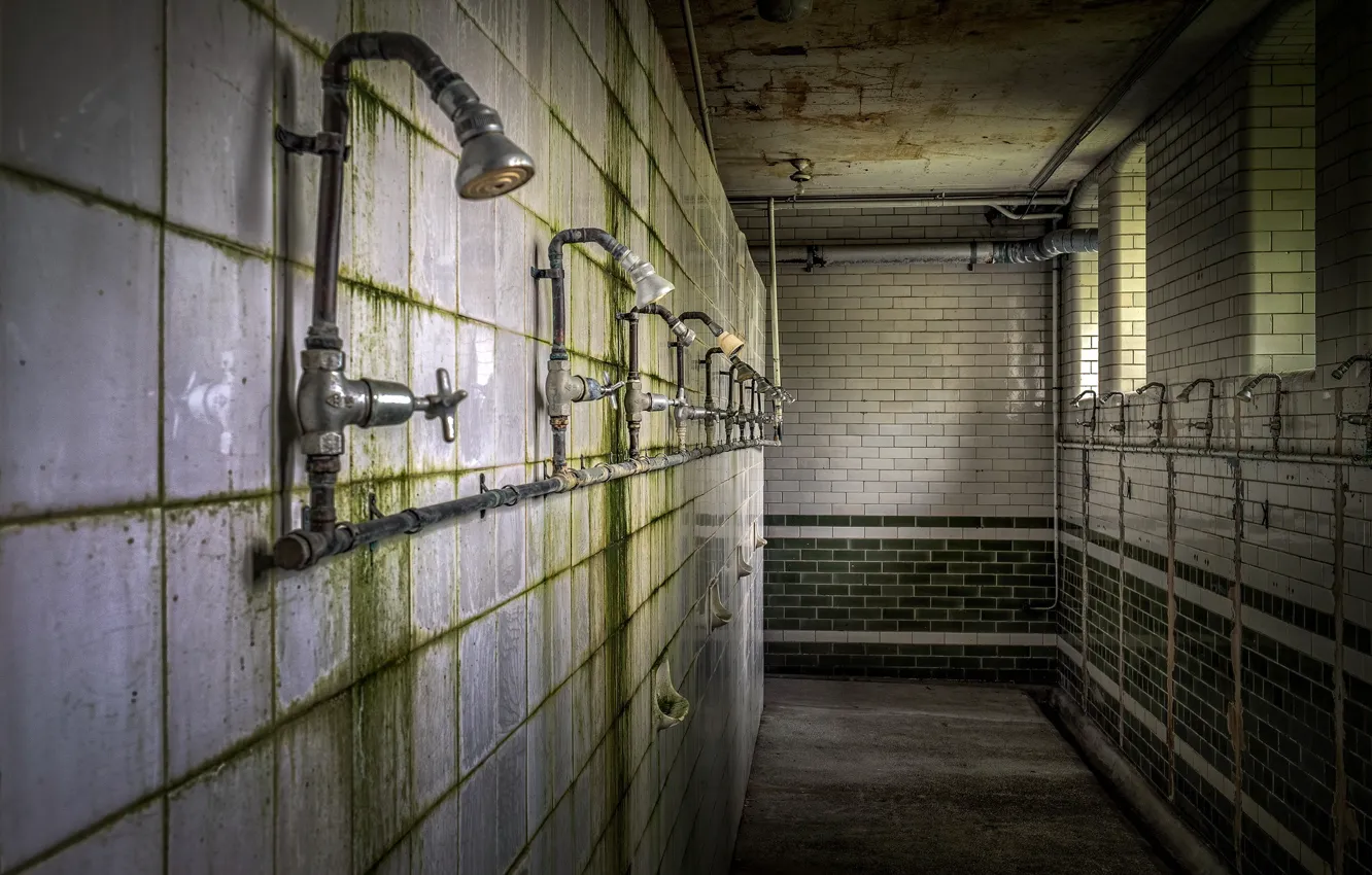 Фото обои фон, стена, душевая