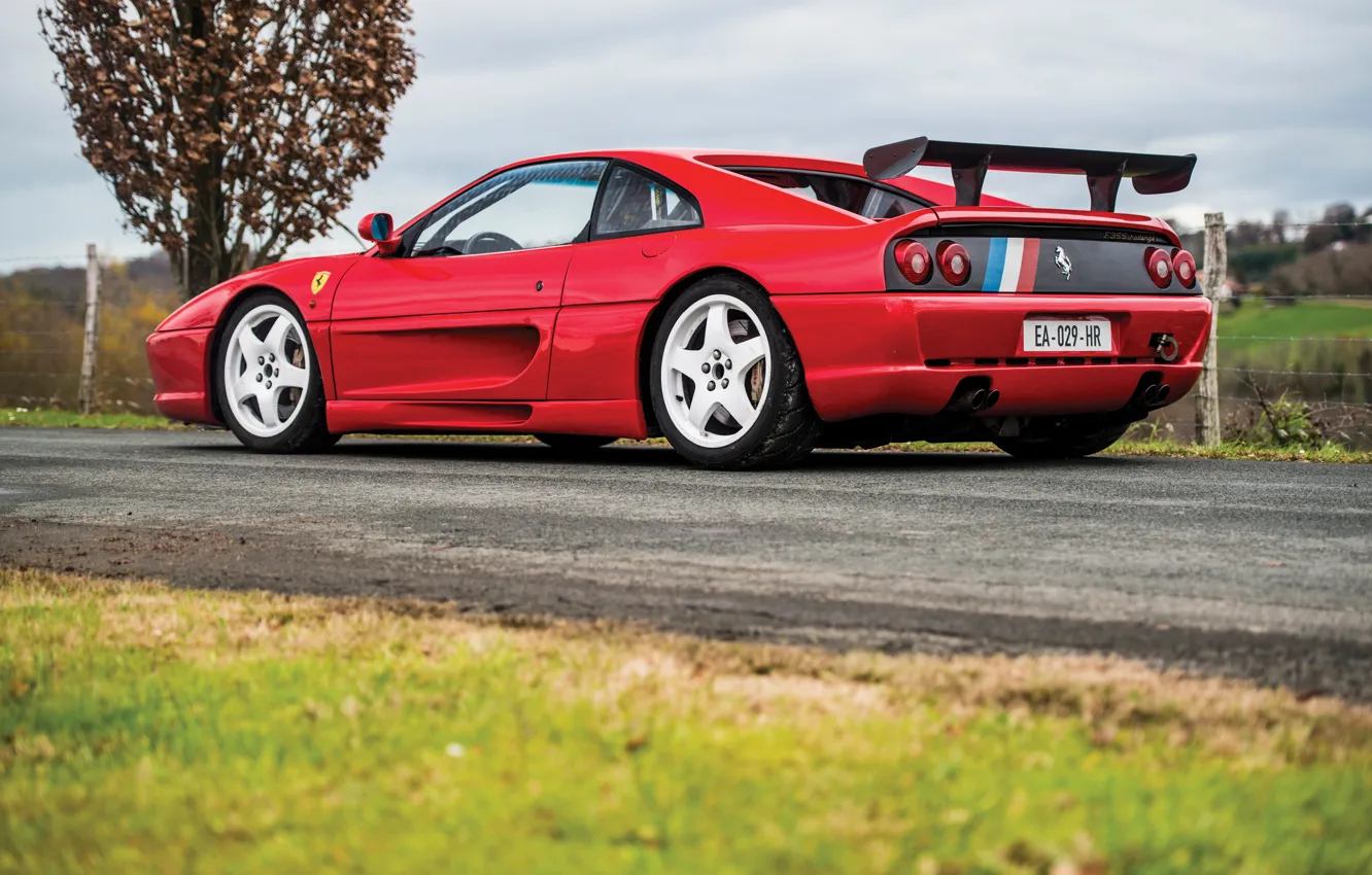 Фото обои Ferrari, суперкар, феррари, F355, Ferrari F355 Challenge