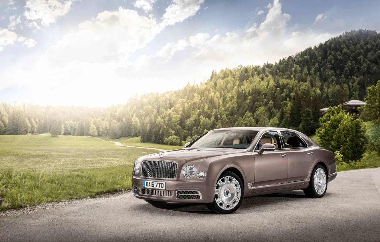 Фото обои Bentley, бентли, Mulsanne, мульсан