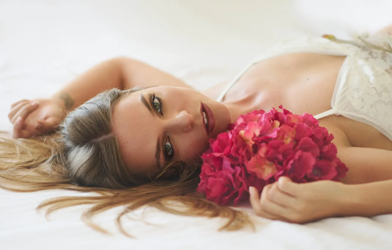 Фото обои букет, губки, прелесть, Rebeca Jimenez