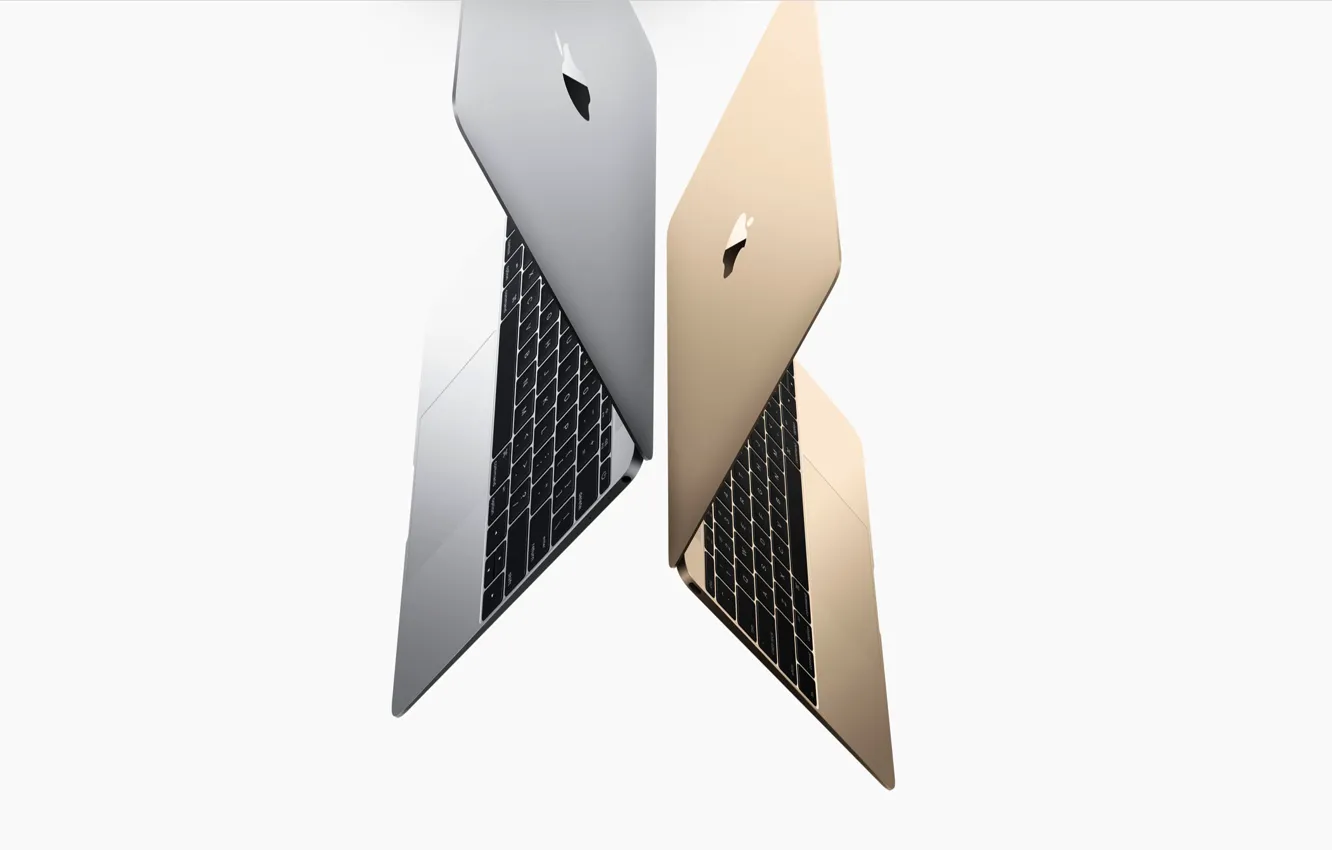 Фото обои Retina, The new MacBook, Pure invention, Force Touch, Retina re-envisioned, new design