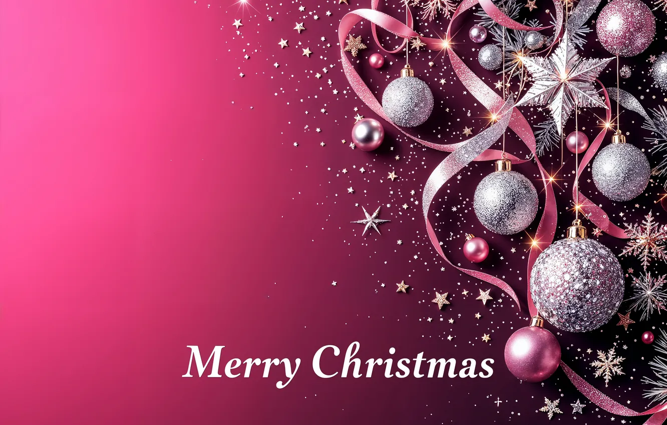 Фото обои украшения, фон, шары, Рождество, Новый год, golden, new year, Christmas