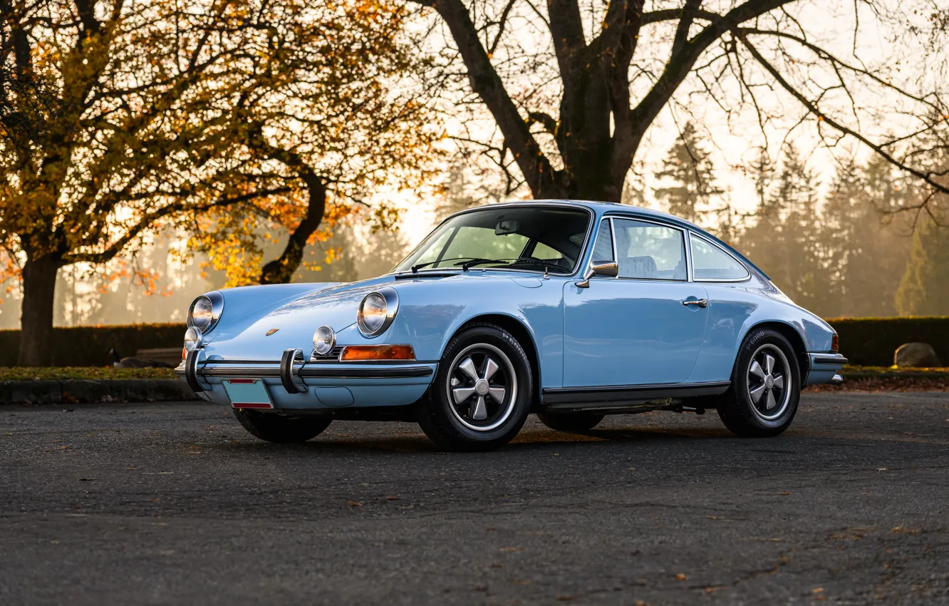 Фото обои car, 911, Porsche, 1972, iconic, Porsche 911 T 2.4 Coupe