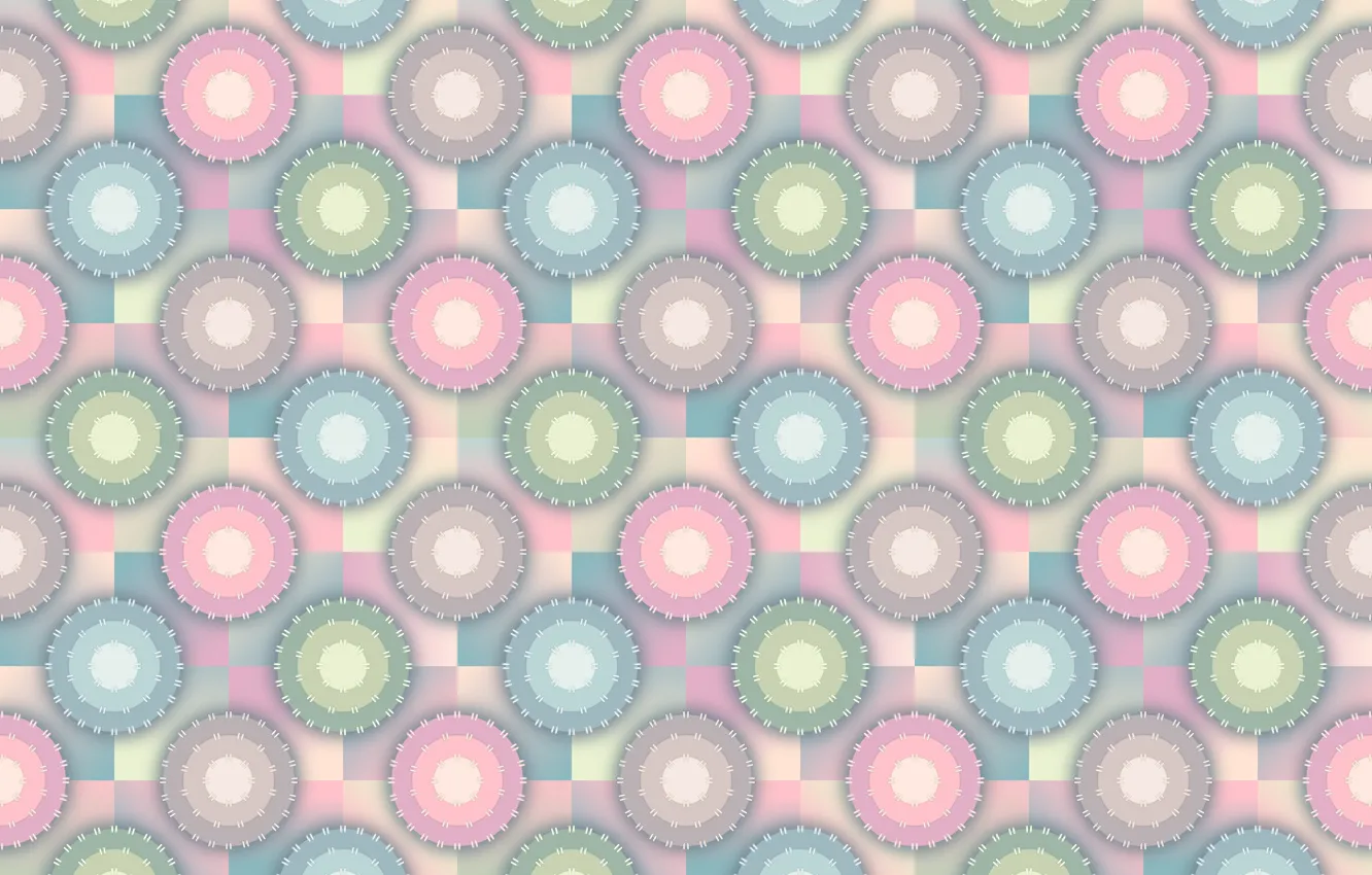 Фото обои круги, узор, текстура, pattern, seamless