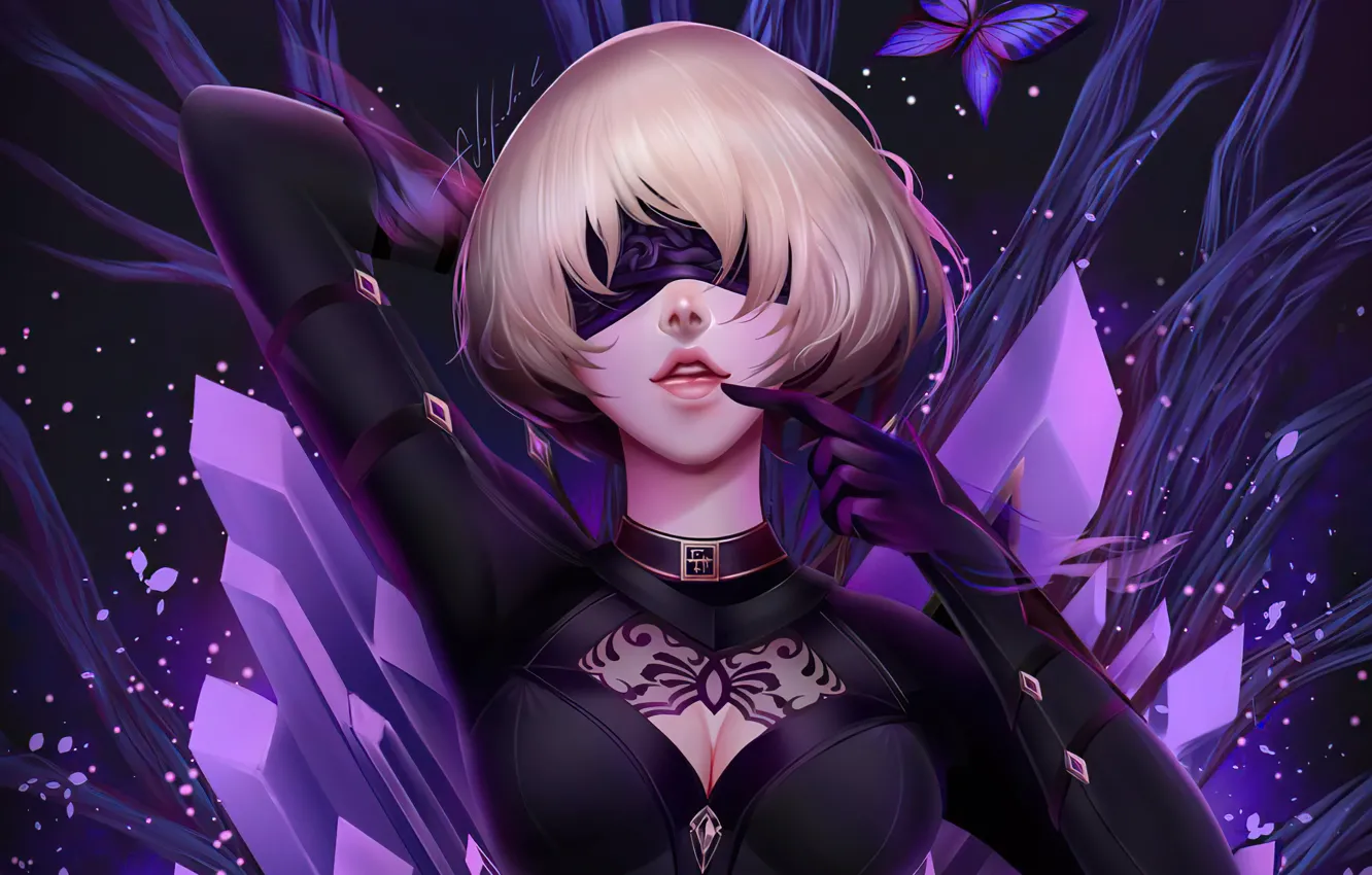 Фото обои games, artist, artwork, digital-art, nier-automata, Nier Automata Art