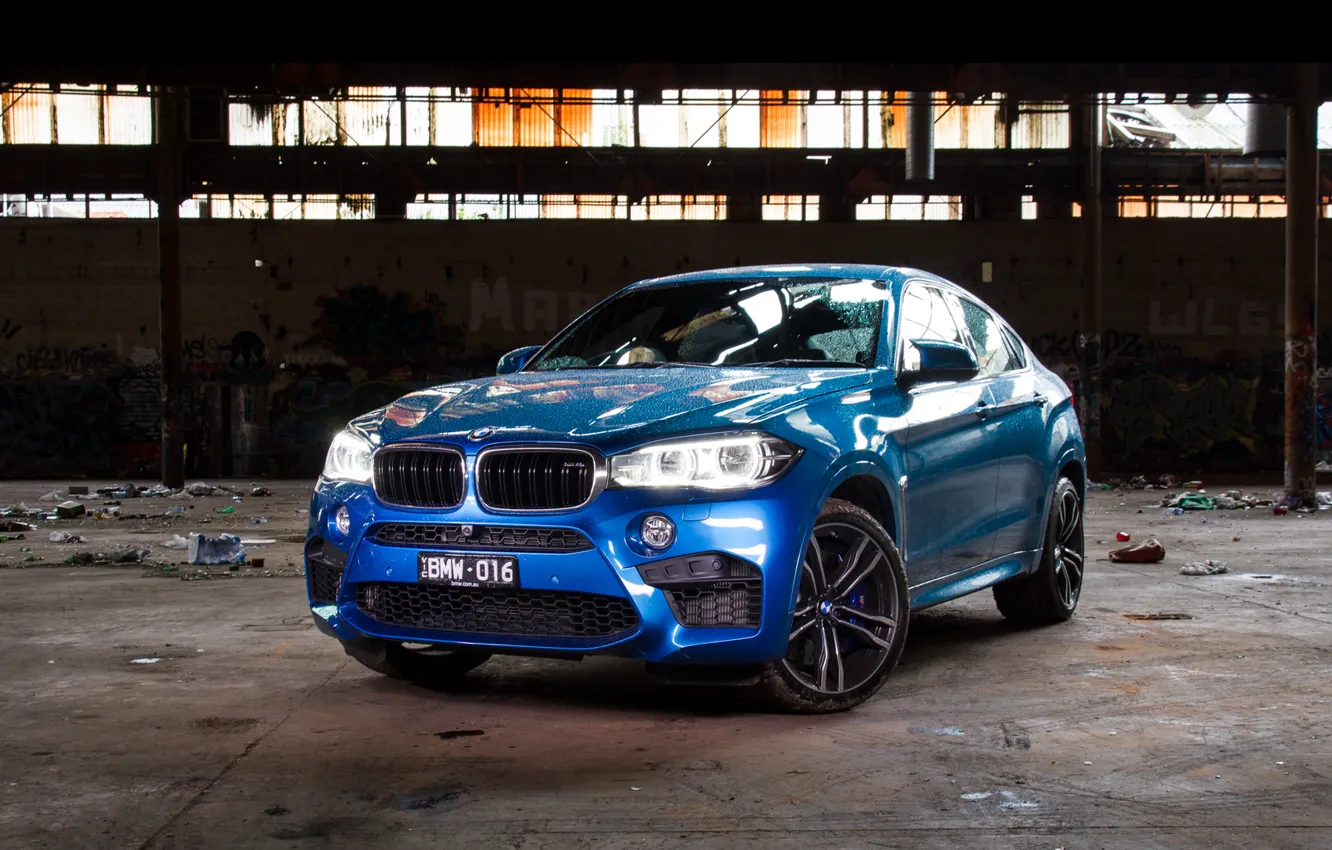 Фото обои бмв, BMW, X6 M, F86